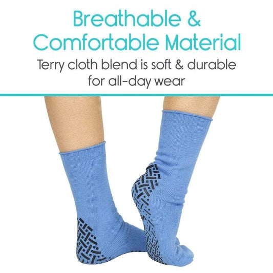 Non-Slip Socks - Pink - non-slip-socks
