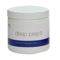 Massage Treatment Deep Prep II 15 oz. Jar Unscented Cream, Packaging Type- Each