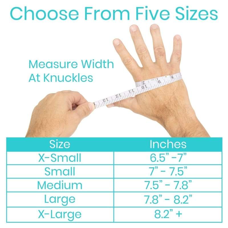 Full Finger Arthritis Gloves - Extra Small - full-finger-arthritis-gloves