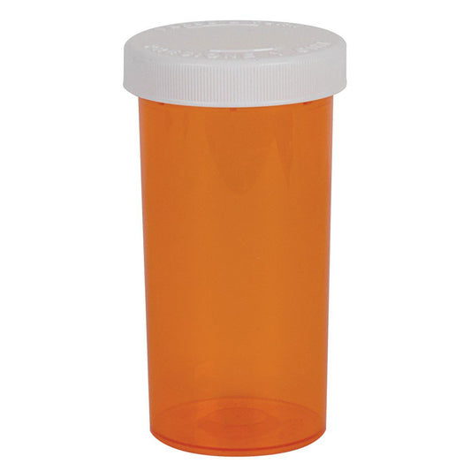 Prescription Vial Ezydose Push & Turn 60 DRAM Amber, Packaging Type- Case