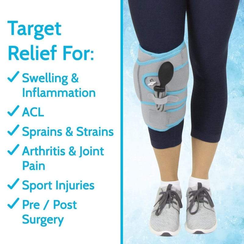 Compression Knee Ice Wrap - ice-wrap-for-knee-compression