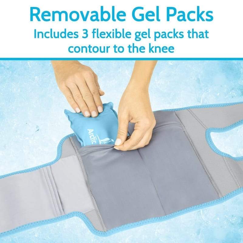 Compression Knee Ice Wrap - ice-wrap-for-knee-compression