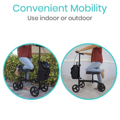 Knee Walker - Matte Blue - knee-walker-scooter