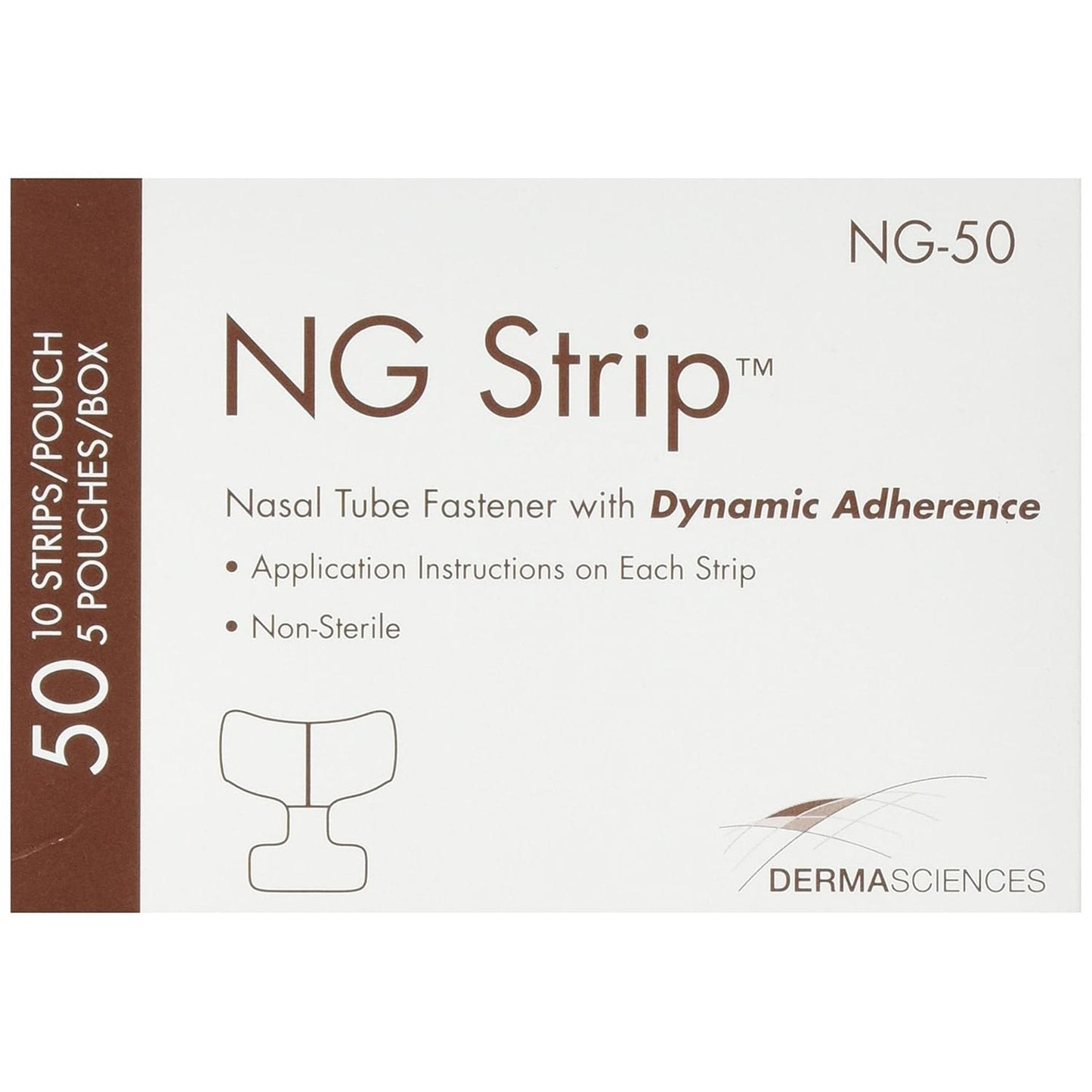 Nasal Tube Fastener Derma Sciences, Packaging Type- Box