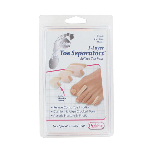 Toe Spacer Pedifix Assorted Sizes Without Closure Toe,  Packaging Type- Each