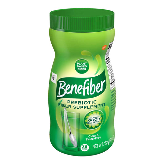 Oral Supplement Benefiber Unflavored Powder 5.4 oz. Bottle, Packaging Type- Each