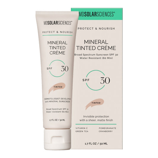 Sunscreen MDSolarSciences Mineral Tinted Crème SPF 30 Cream 1.7 oz. Tube, Packaging Type- Each