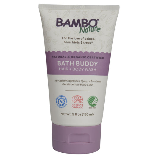 Shampoo and Body Wash Bambo Nature Bath Buddy 5 oz. Tube Unscented, Packaging Type- Each