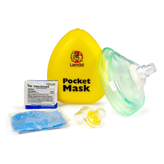 CPR Resuscitation Mask Kit Laerdal Pocket Mask, Packaging Type- Each