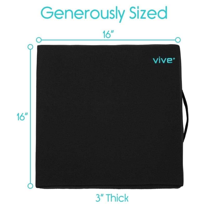 Wheelchair Gel Seat Cushion - Back Support Comfort and Pain Relief - wheelchair-cushions-gel