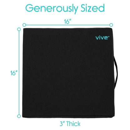 Wheelchair Gel Seat Cushion - Back Support Comfort and Pain Relief - wheelchair-cushions-gel