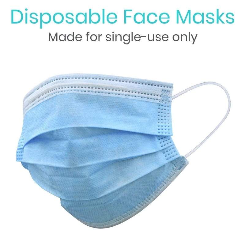 Standard Face Masks - 50 Pack - surgical-mask-50-pack