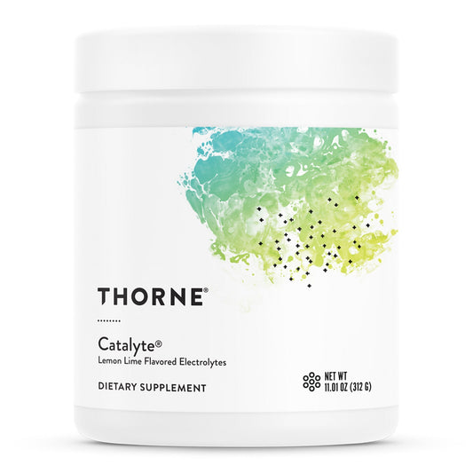 Oral Electrolyte Solution THORNE Catalyte Lemon Lime Flavor 11.01 oz. Electrolyte, Packaging Type- Each