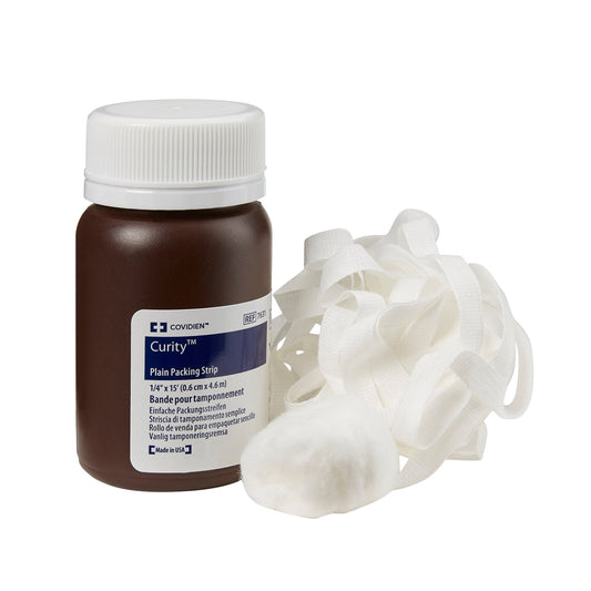 Wound Packing Strip Curity™ Non-impregnated 1/4 Inch X 5 Yard Sterile,  Packaging Type- Case