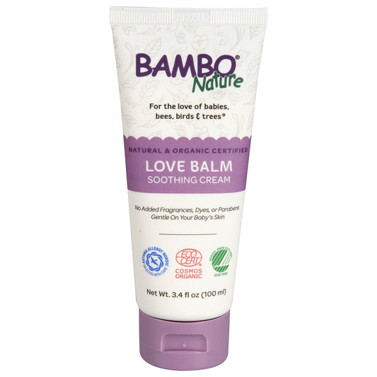 Skin Protectant Bambo Nature Love Balm 3.4 oz. Tube Unscented Cream,  Packaging Type- Box