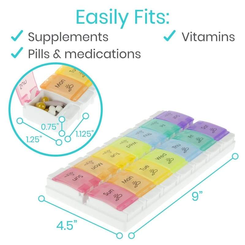 AM & PM Pill Organizer - pill-organizer