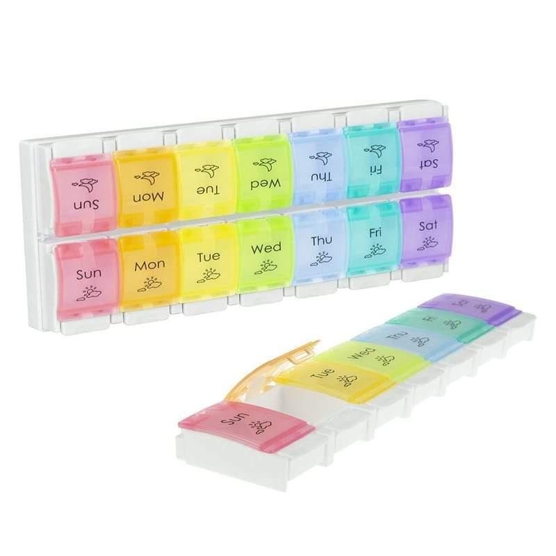 AM & PM Pill Organizer - Default Title - pill-organizer