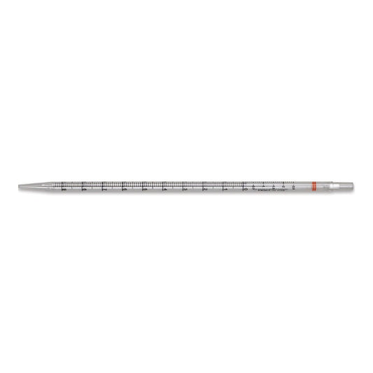 McKesson Serological Pipette 10 mL 0.1 mL Graduation Increments / 2.5 mL Negative Graduations Sterile, Packaging Type- Case