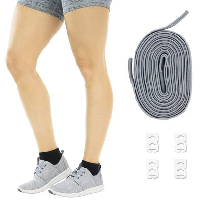 Elastic Shoe Laces - Blue - no-tie-shoelaces