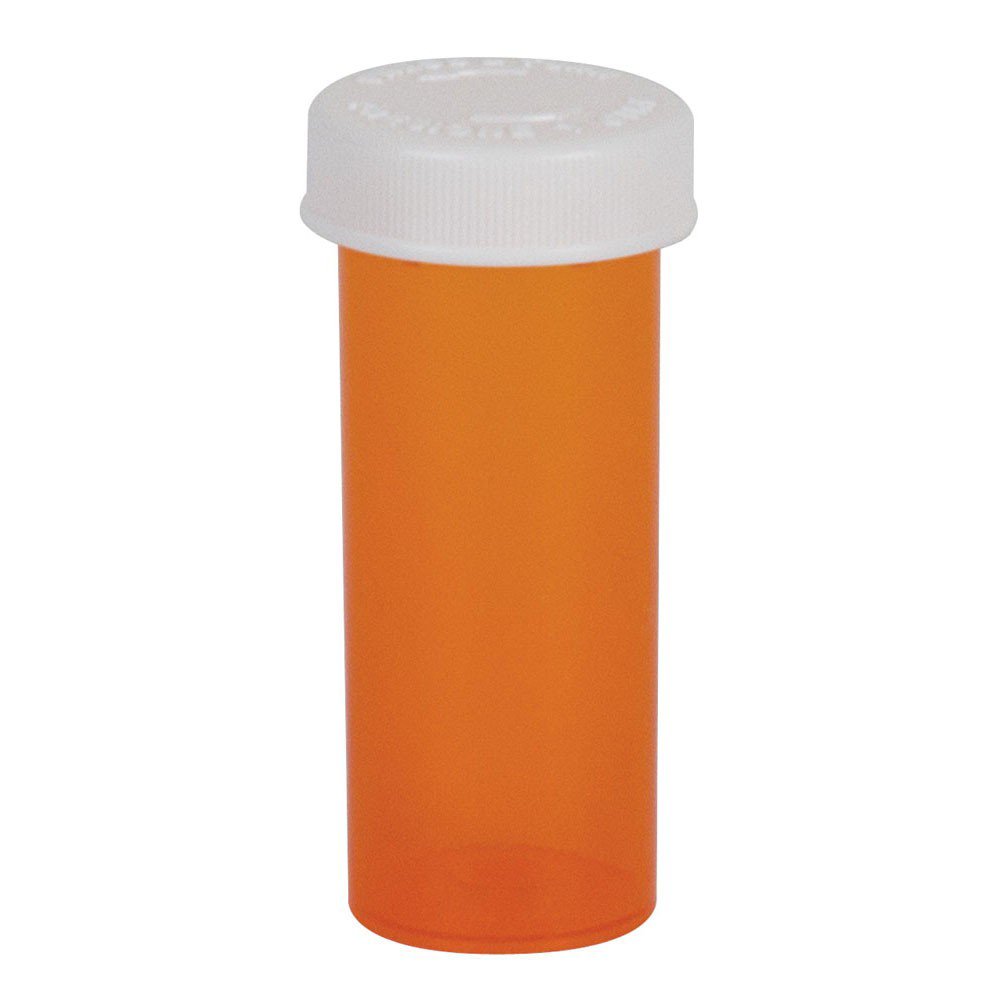 Prescription Vial Ezydose Push & Turn 30 DRAM Amber, Packaging Type- Case