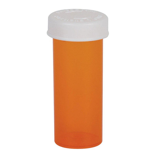 Prescription Vial Ezydose Push & Turn 30 DRAM Amber, Packaging Type- Case