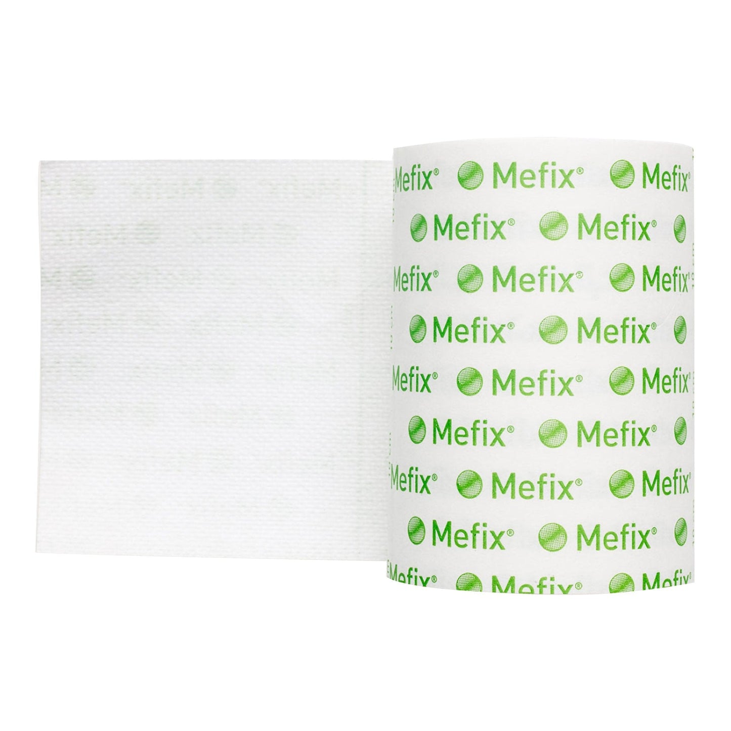 Perforated Dressing Retention Tape with Liner Mefix White 4 Inch X 11 Yard Nonwoven Spunlace Polyester NonSterile, Packaging Type- Each