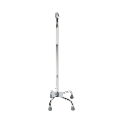 Large Base Quad Cane McKesson Steel 29 to 37-1/2 Inch Height Chrome, Packaging Type- Each