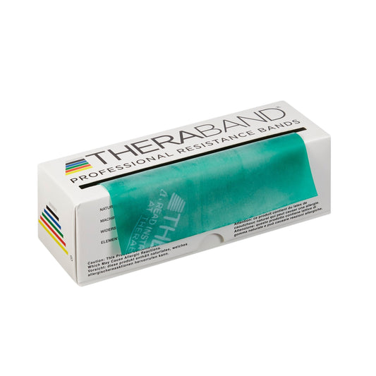 Exercise Resistance Band TheraBand Green 5 Inch X 6 Yard Heavy Resistance,  Packaging Type- Each
