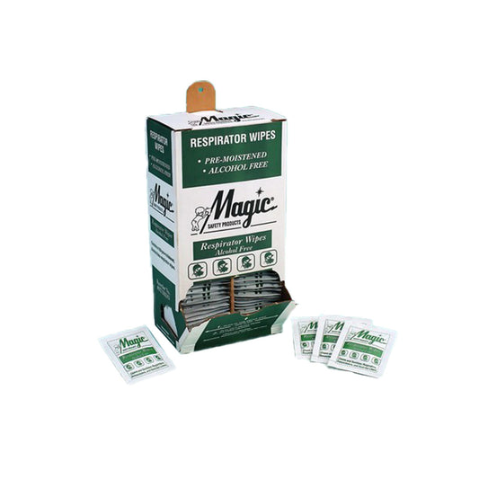 Magic Surface Disinfectant Premoistened Manual Pull Wipe 100 Count Individual Packet NonSterile
