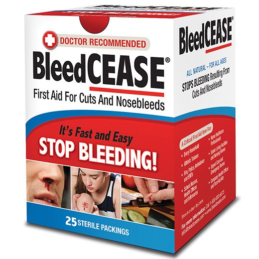 Nosebleed Treatment BleedCEASE, Packaging Type- Box