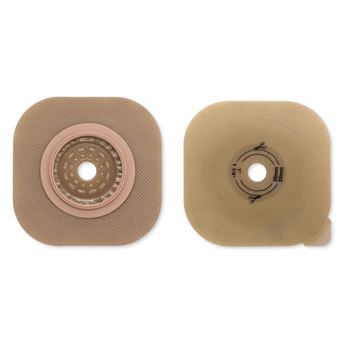 Ostomy Barrier CeraPlus New Image Trim to Fit, Extended Wear Without Tape 57 mm Flange Red Code Up to 1-3/4 Inch Opening, Packaging Type- Box