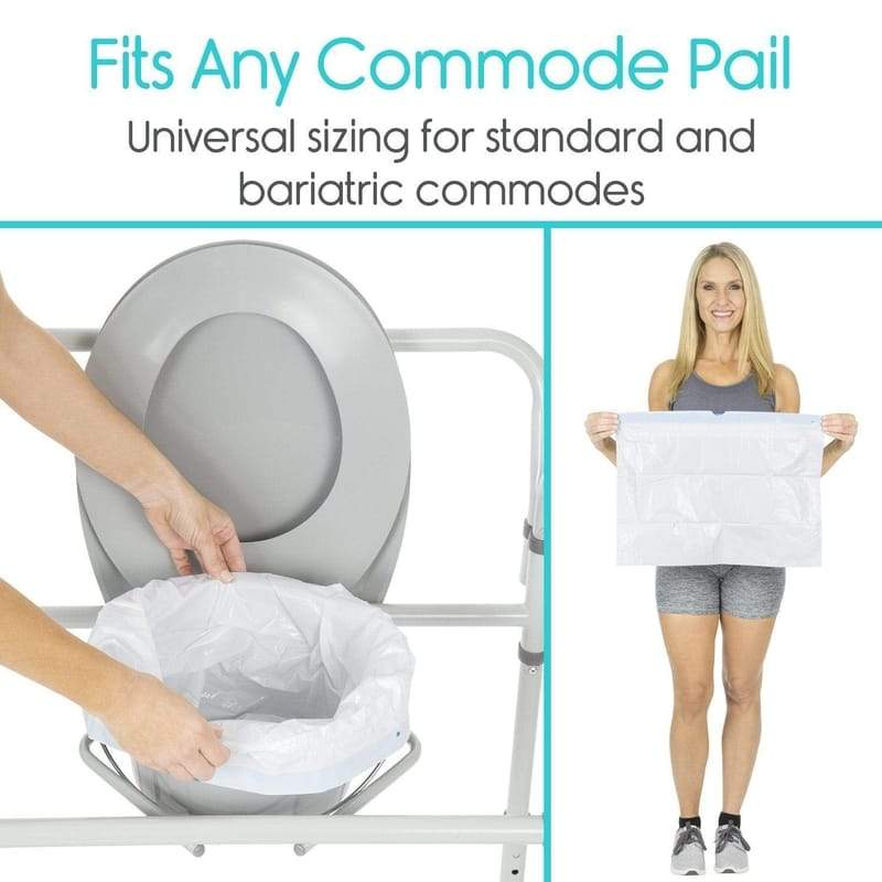 Commode Liners - 360 Pack - commode-liners