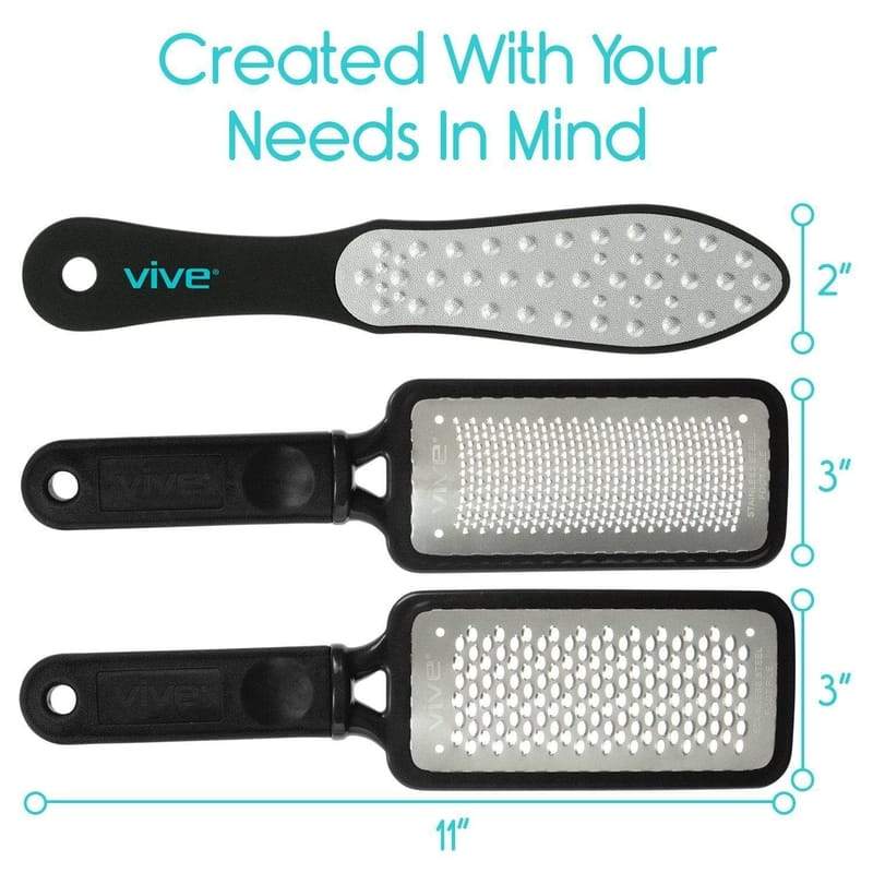 Foot Files - 3 Piece Set - foot-file-set