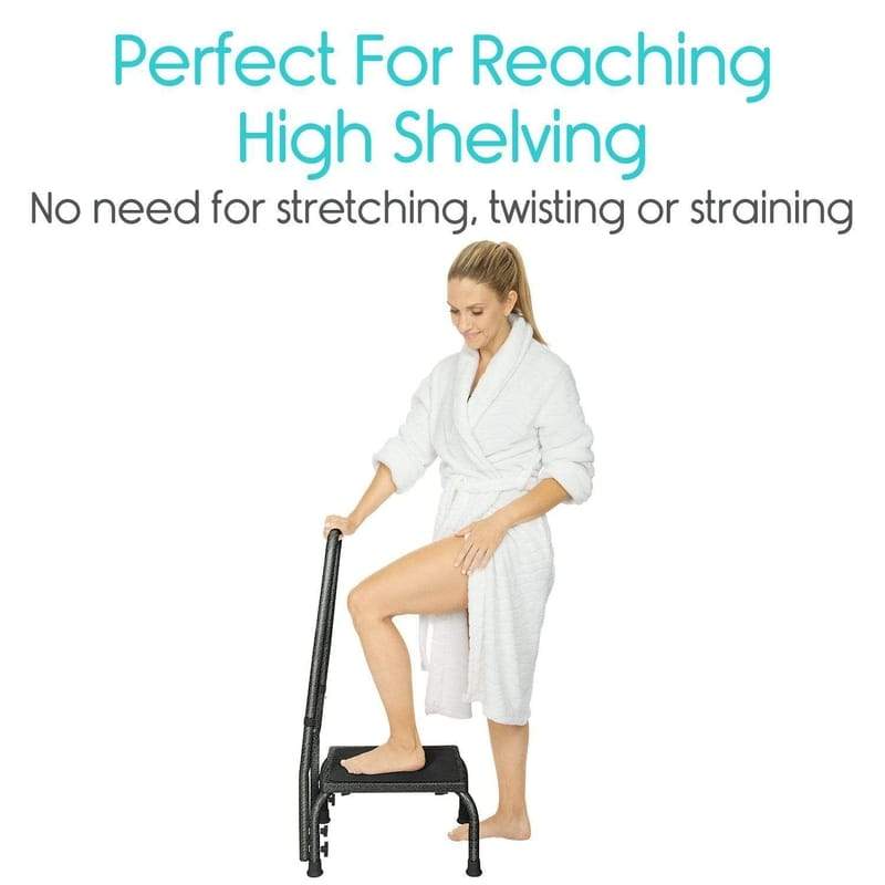Step Stool with Handrail - step-stool-handrail