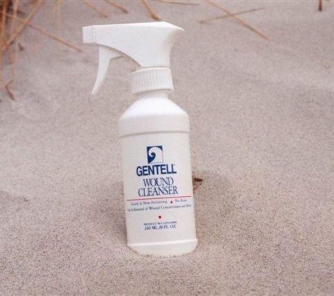 Wound Cleanser Gentell 8 oz. Spray Bottle NonSterile,  Packaging Type- Each