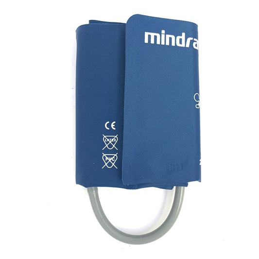 Reusable Blood Pressure Cuff Mindray 27.5 to 36.5 cm Arm Nylon Cuff Adult Long Cuff