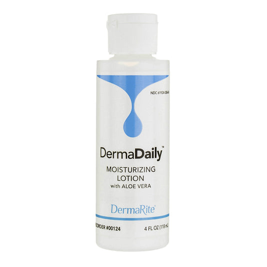 Hand and Body Moisturizer DermaDaily 4 oz. Bottle Scented Lotion, Packaging Type- Each