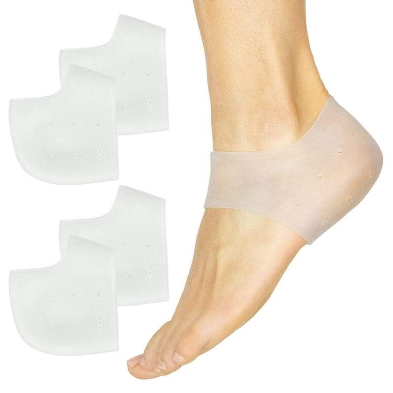 Gel Heel Protectors - Clear - heel-sleeves