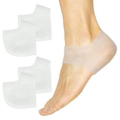 Gel Heel Protectors - Clear - heel-sleeves