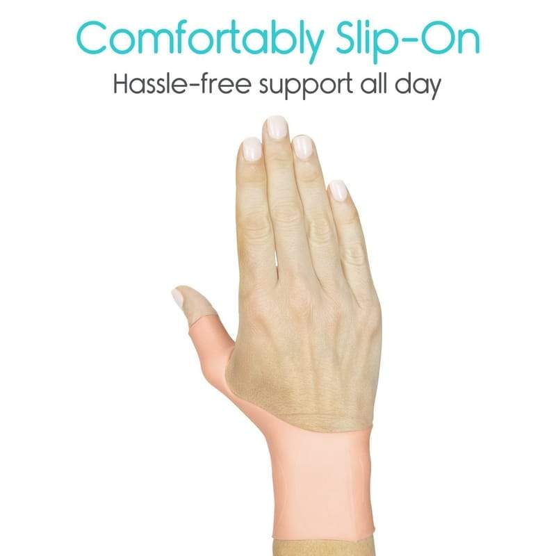 Gel Thumb Support - White - thumb-brace