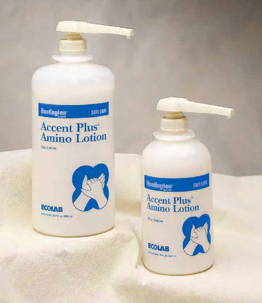 Hand and Body Moisturizer Accent Plus 540 mL Bottle Apple Scent Lotion, Packaging Type- Each