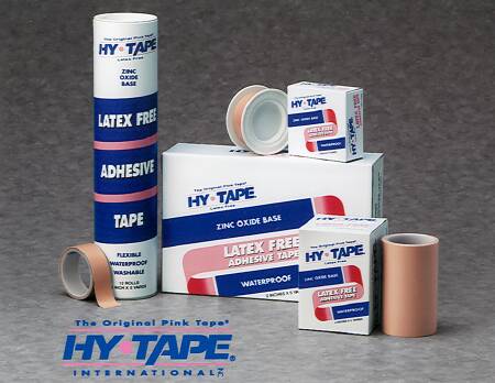 Waterproof Medical Tape Hy-Tape Pink 1/2 Inch X 5 Yard Zinc Oxide Adhesive Zinc Oxide NonSterile, Packaging Type- Each