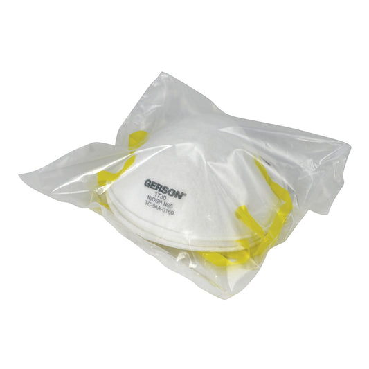 Particulate Respirator / Surgical Mask Gerson Medical N95 Not Rated Elastic Strap One Size Fits Most, Packaging Type- Box