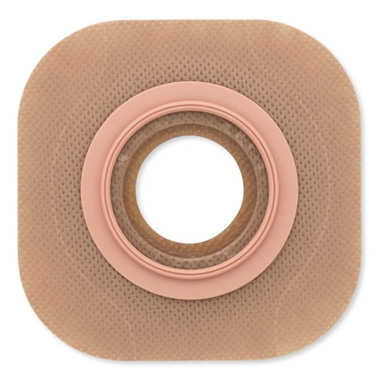 Ostomy Barrier FlexTend Trim to Fit, Extended Wear Without Tape 70 mm Flange Blue Code System Hydrocolloid Up to 2-1/4 Inch Opening