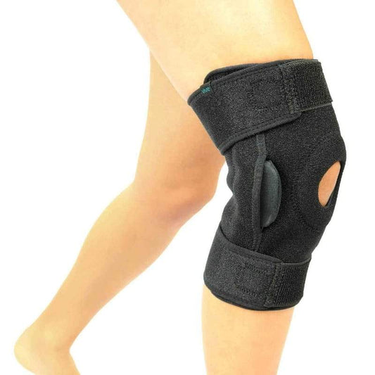 Hinged Knee Brace - Black - hinged-knee-brace
