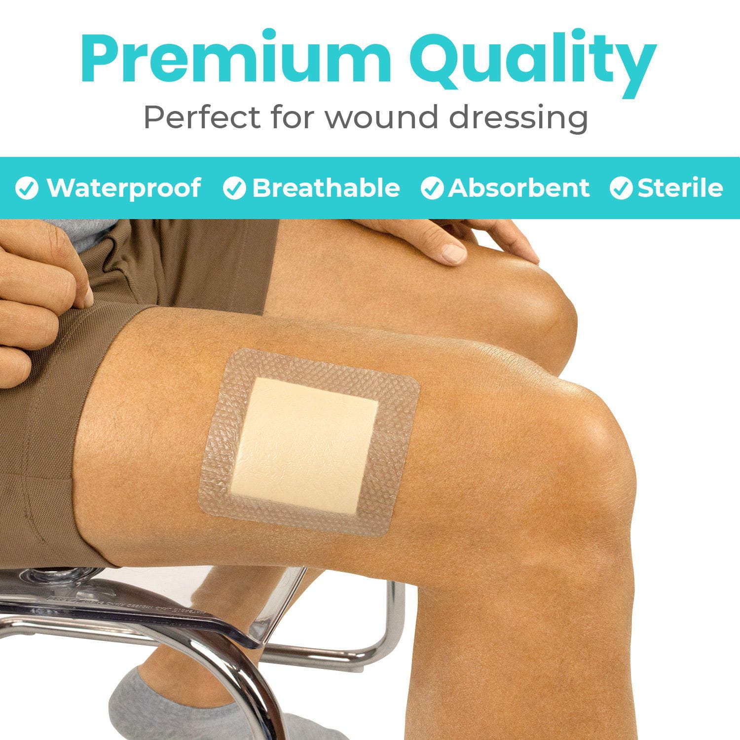 Silicone Foam Dressing - adhesive-bordered-foam-dressing-sterile