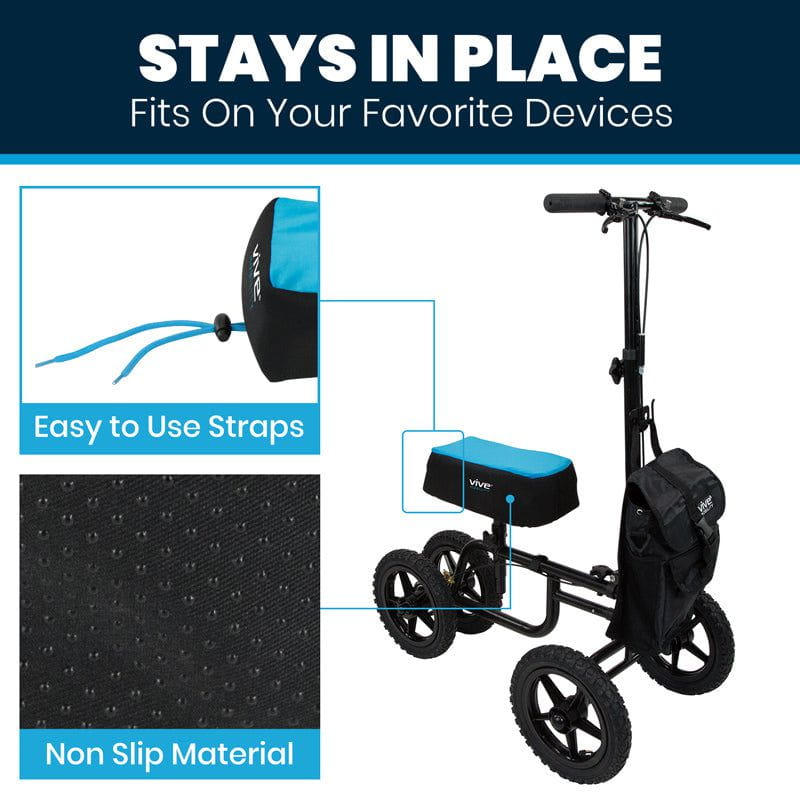 Foam Knee Walker Pad with Comfort Gel - foam-knee-walker-pad-with-comfort-gel
