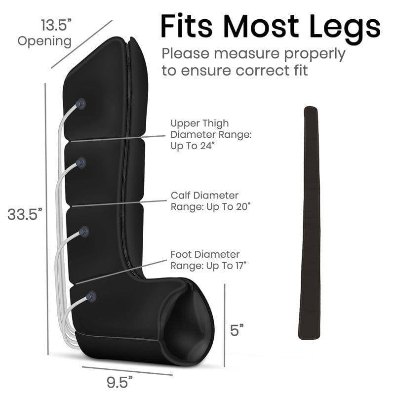 Leg Compression Machine - Sequential Pump Device For Recovery, Swelling and Pain Relief - sequential-compression-device