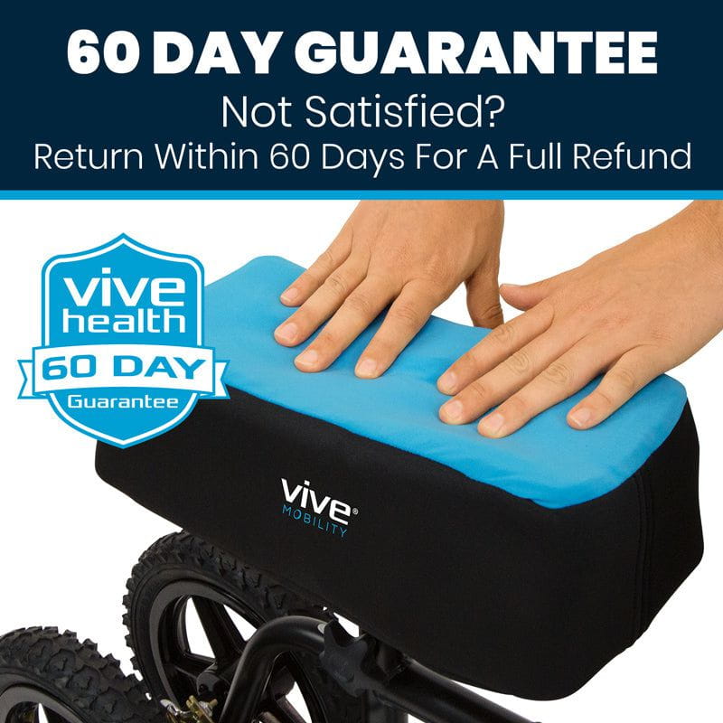 Foam Knee Walker Pad with Comfort Gel - foam-knee-walker-pad-with-comfort-gel