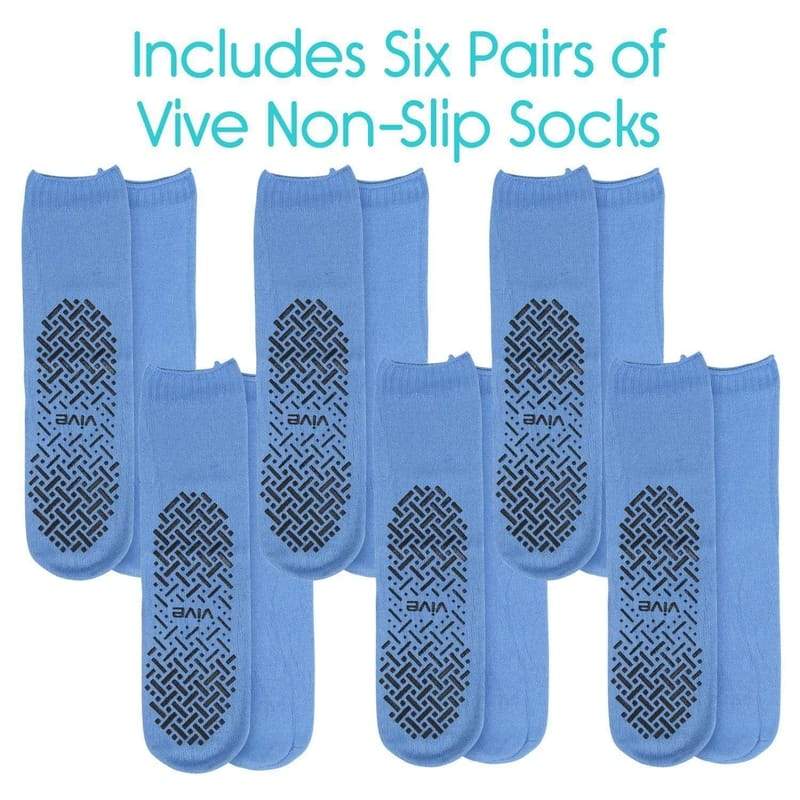 Non-Slip Socks - Black - non-slip-socks